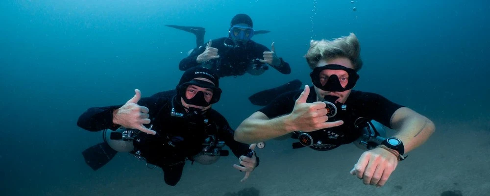 Sidemount Diver course is fun